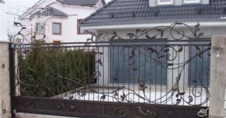 Купить откатные ворота кованые Сокол, цена от 2845 руб.