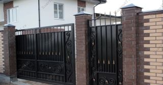 Купить распашные ворота кованные Сокол, цена от 4899 руб.